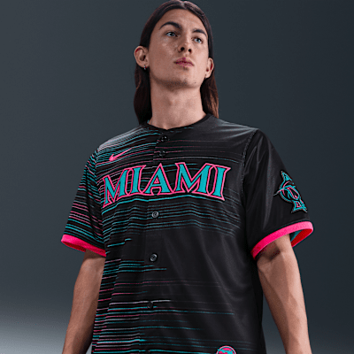 MIAMI MARLINS ユニフォーム Miami Marlins City Connect Men's Nike Dri-FIT ADV MLB Limited